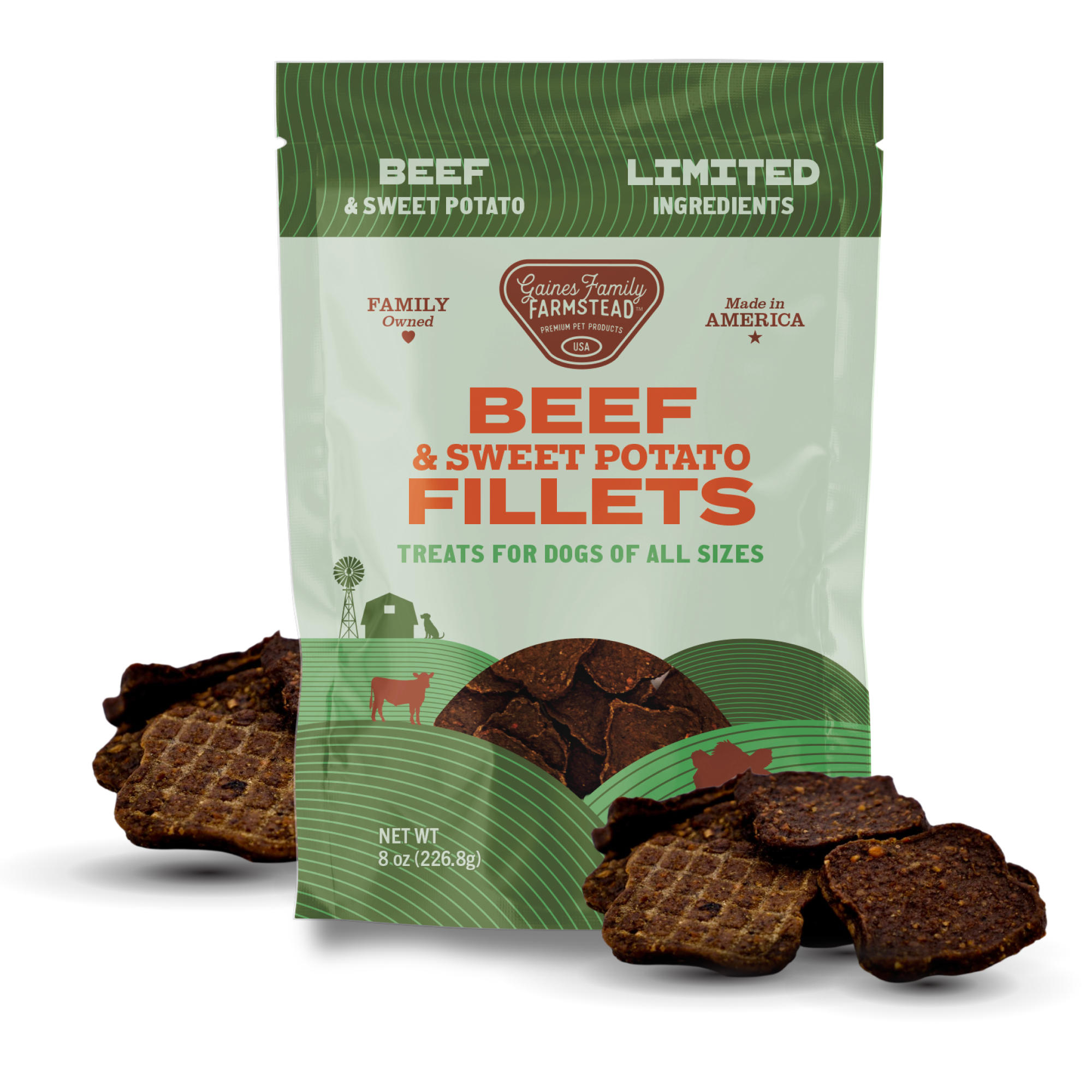 Beef and Sweet Potato Fillets